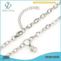 New cute link chain necklace, living memory glass floating pendant necklace